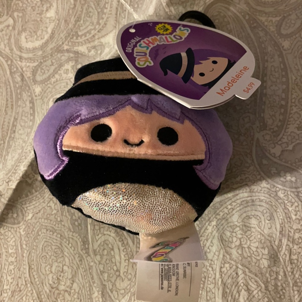 squishmallows halloween 2021 madeleine witch clip